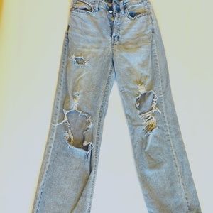 Target Mom jeans, size 0